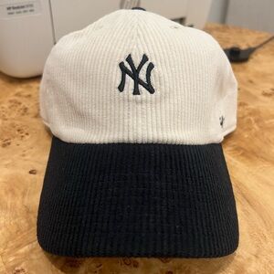 Vintage New York Yankees Corduroy Hat
